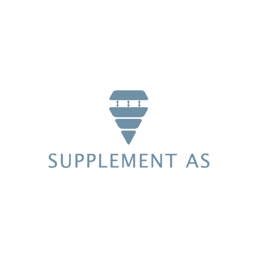 Supplement AS logo hvid baggrund